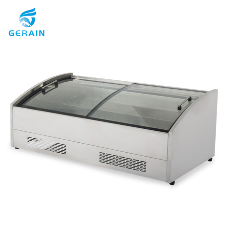 Double Steps Portable Food Showcase