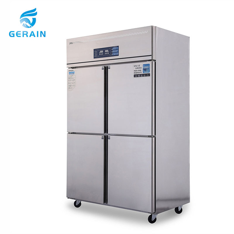 Four Doors Commercial Refrigerator